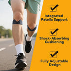 Non-Slip Patella Band Knee Brace Suitable for various sports