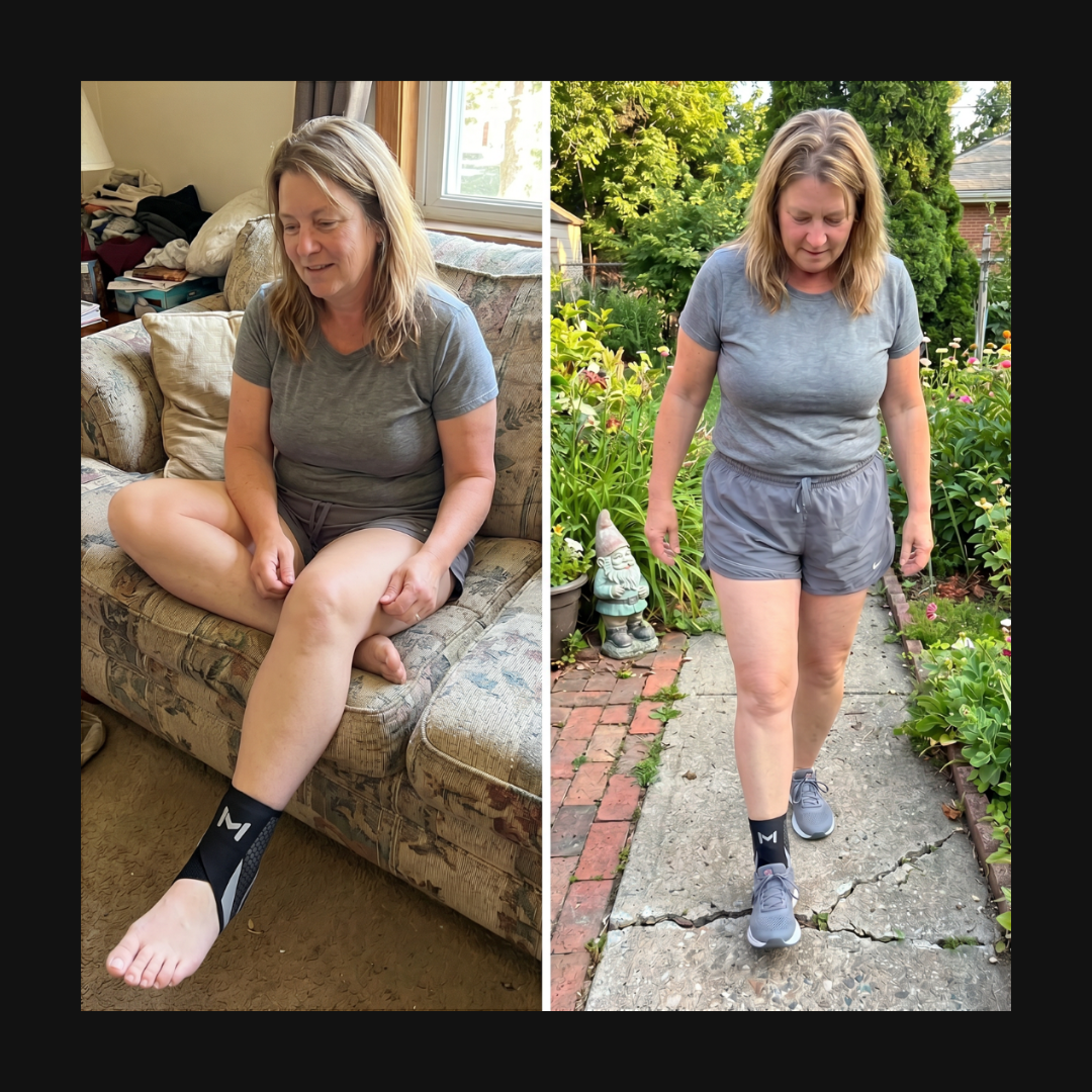 Active with Clariven ankle support